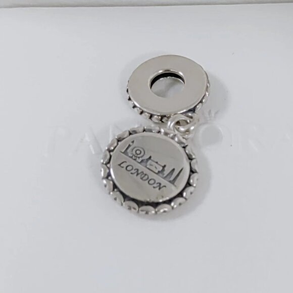 Pandora London City Skyline Exclusive Dangle Charm S925 Sterling Silver Pendant - Picture 5 of 5